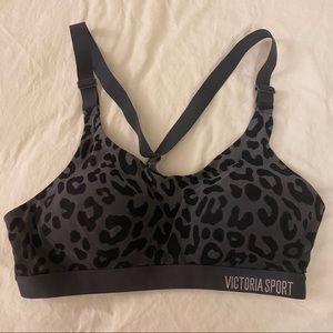 34B Grey Cheetah Sports Bra by Victoria’s Secret